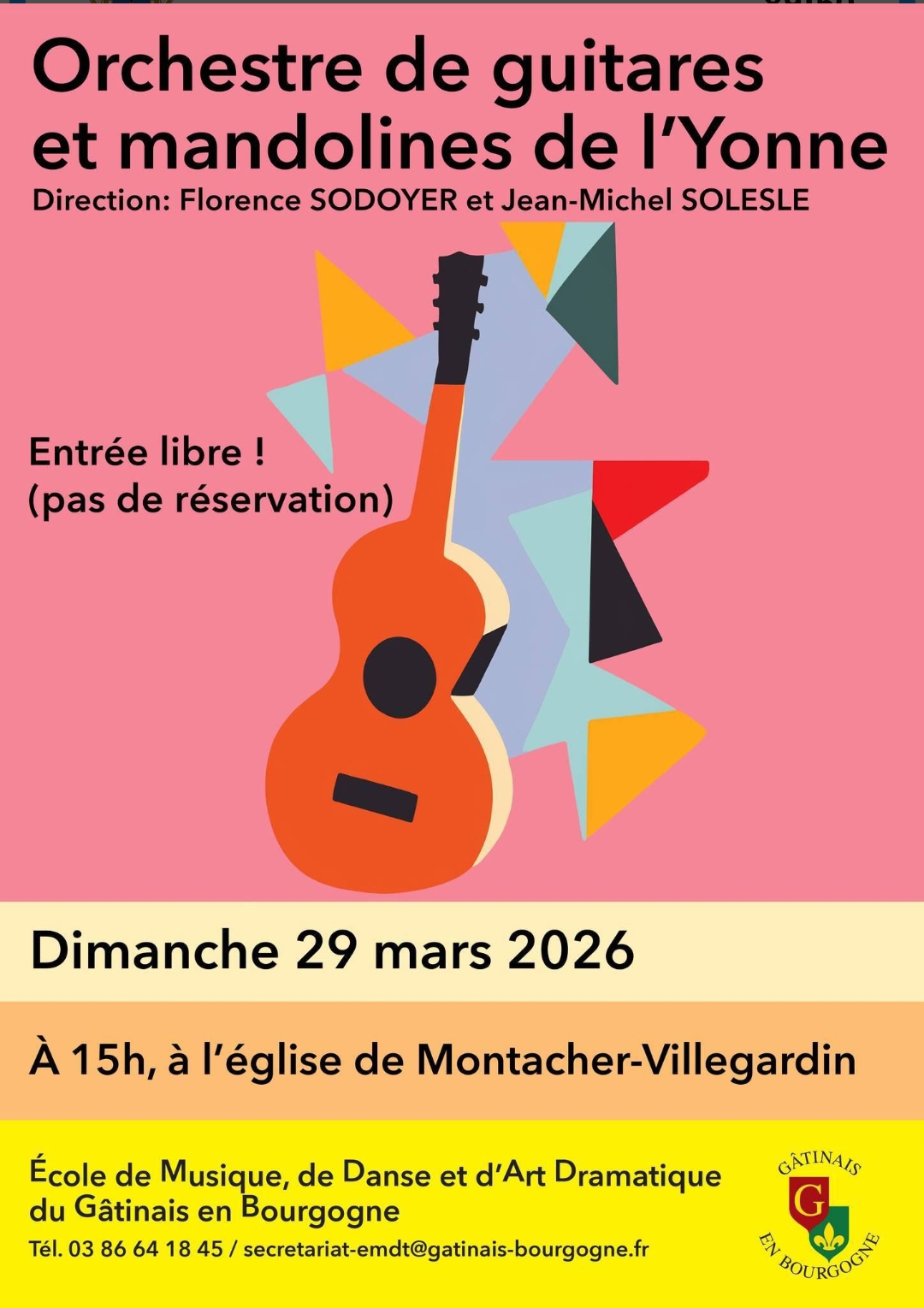 Concert à Montacher Villegardin 