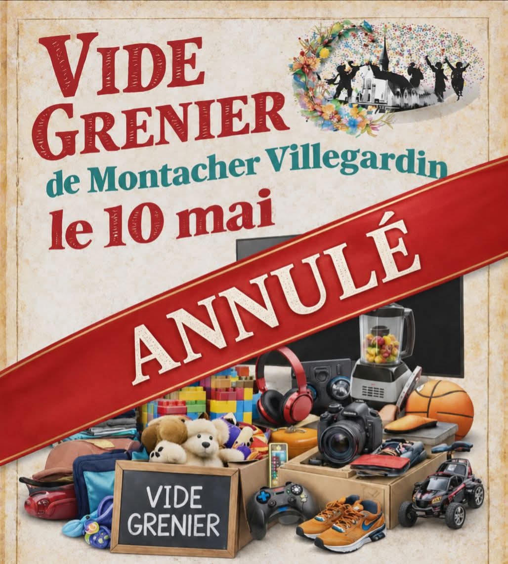 Annulation du vide grenier