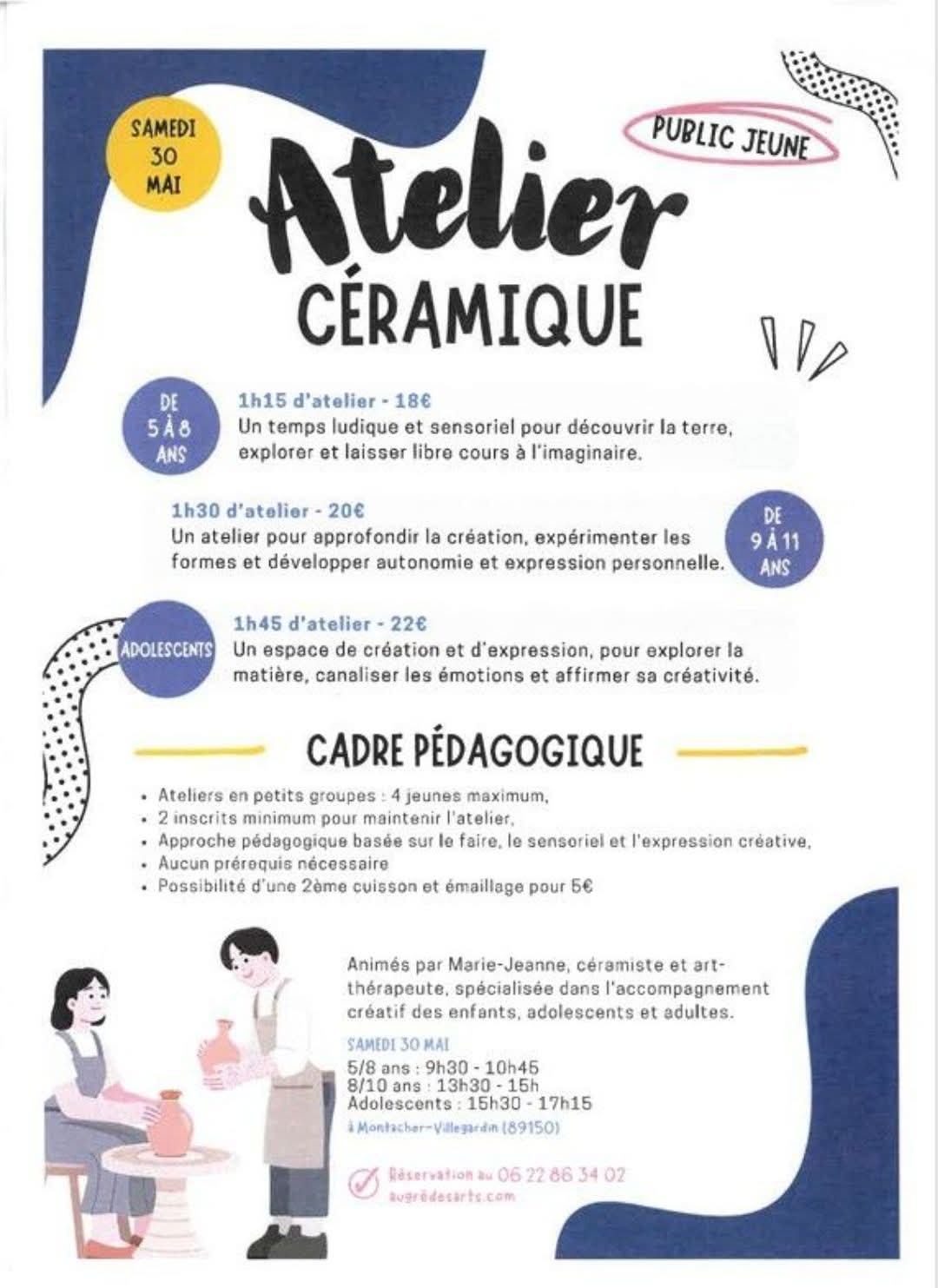 Atelier céramique