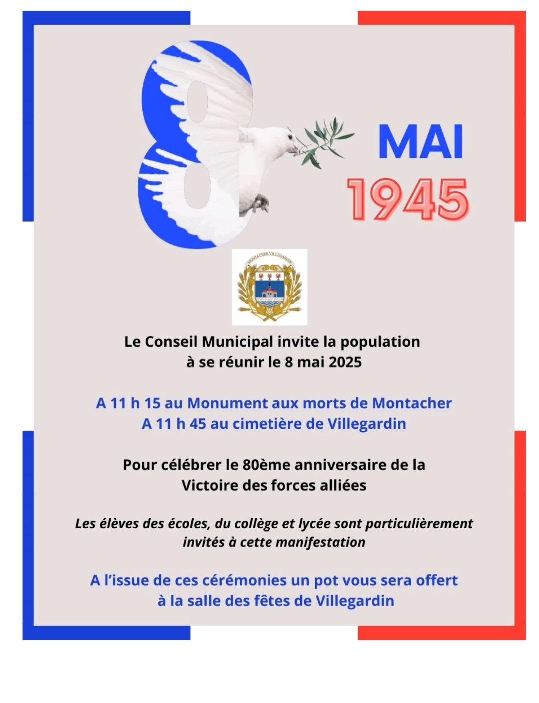 Cérémonie du 8 mai 