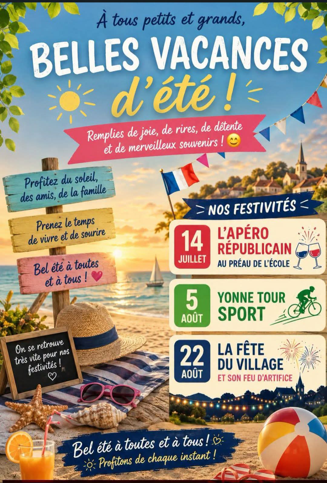Belles vacances d'été